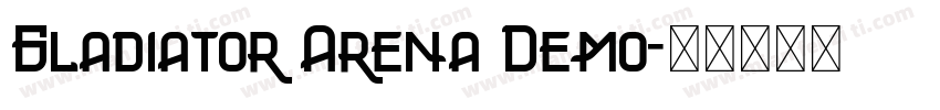 Gladiator Arena Demo字体转换